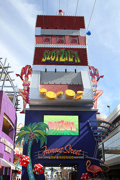 Official Site of the SlotZilla Zip Line in Downtown Las Vegas