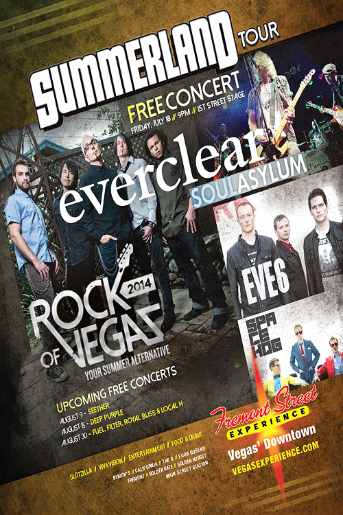 Summerland Tour, featuring Everclear, Soul Asylum, Eve 6, Spacehog