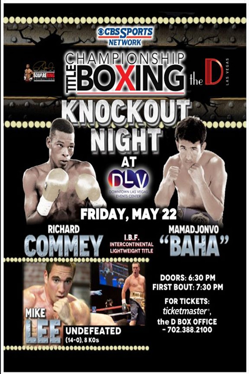Boxing at Downtown Las Vegas Events Center Vegas Experience