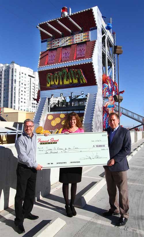 Susan G. Komen of Southern Nevada Receives $10,000 From SlotZilla Fundraising Effort