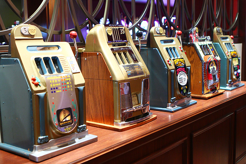 Weird, Wonderful Slot Machines in Downtown Las Vegas