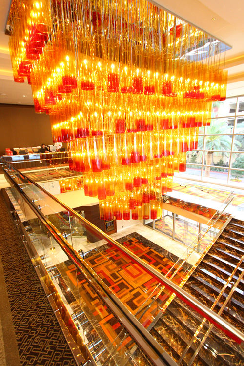 Golden Nugget Unveils Grand New Chandelier and Staircase