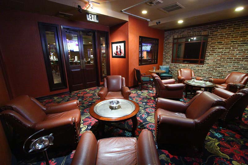 Downtown Has a New Man Cave: Binion’s Opens Cigar Lounge