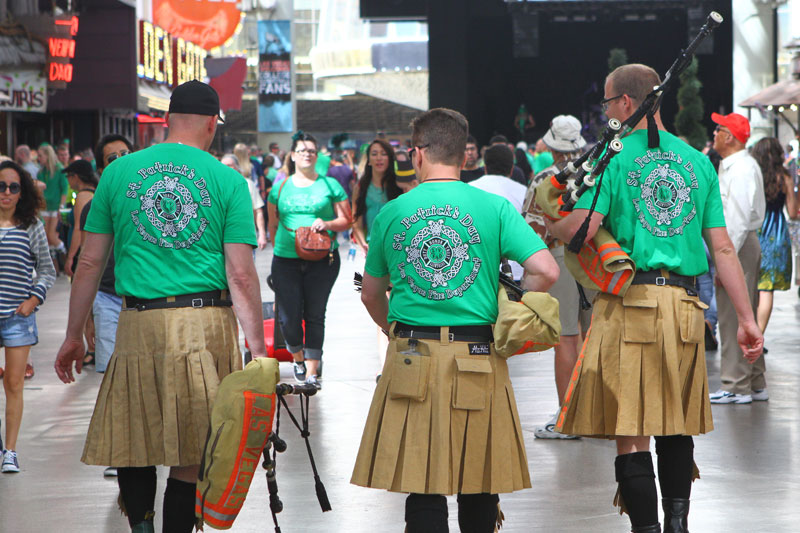 St. Patrick's Day kilts