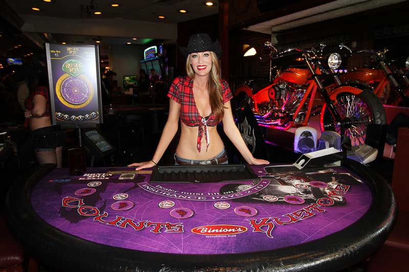 Count's Kustoms Blackjack at Binion's, Bike Up for Grabs