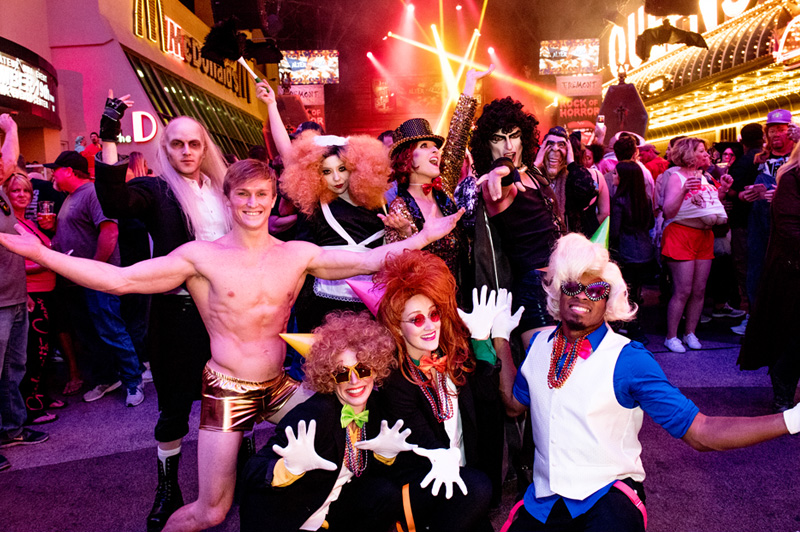 Halloween downtown las vegas