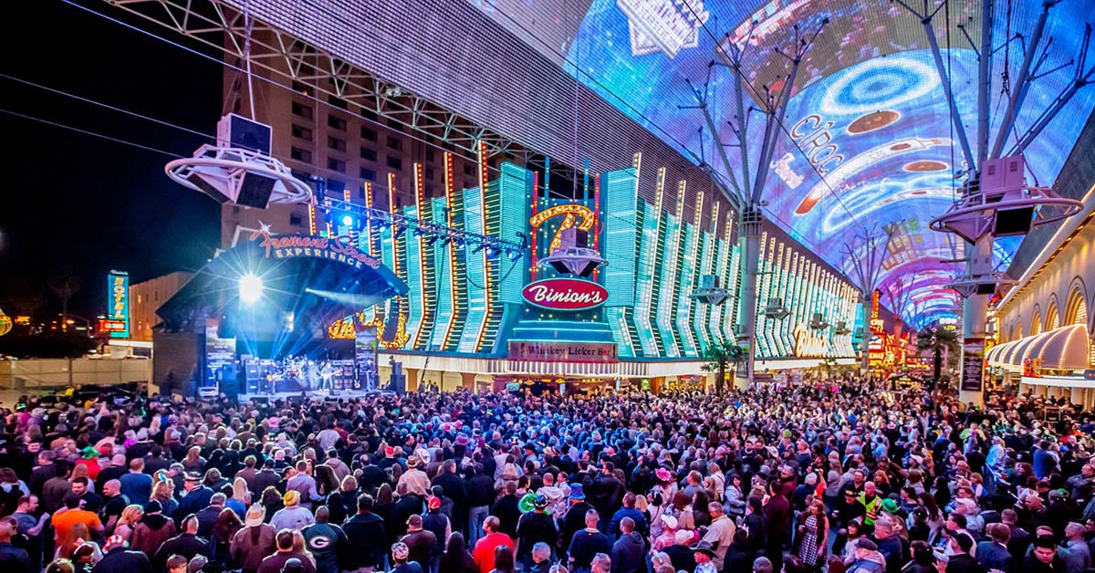 Fremont Street Experience in Downtown Las Vegas