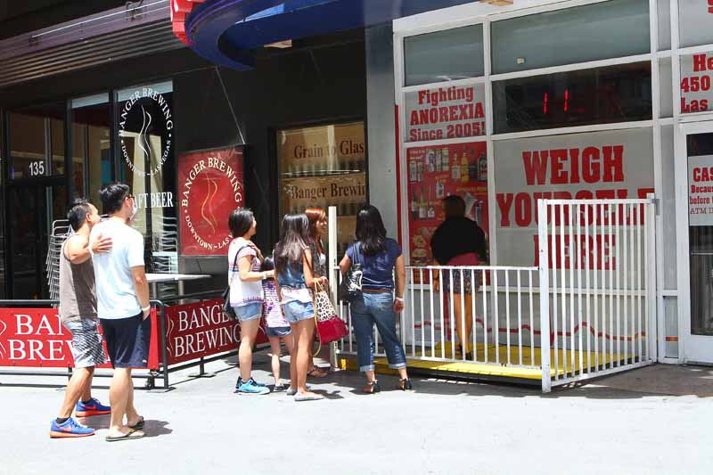 Heart Attack Grill weight scale