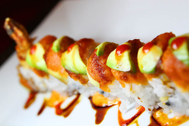 Red Sushi roll