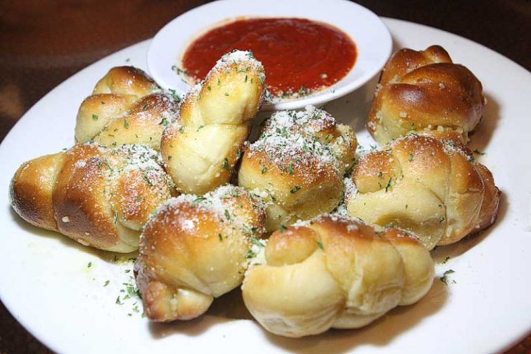Garlic Knots at Chicago Brewing at Four Queens