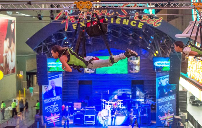 Rock of Vegas anchors Fremont Street Experience's entertainment