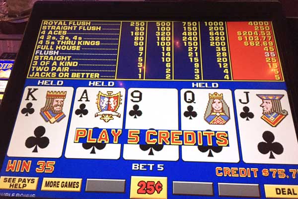 Video Poker - Play the Best Video Poker Games - 9/6