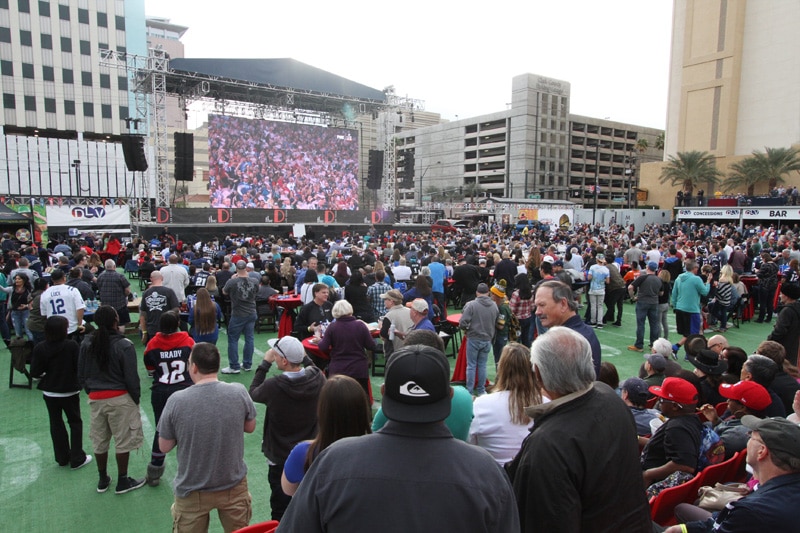 Watch the Big Game in Downtown Las Vegas