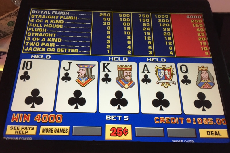 Video poker