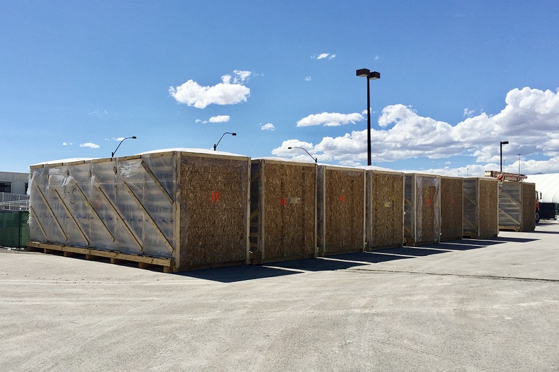 Viva Vision LED crates