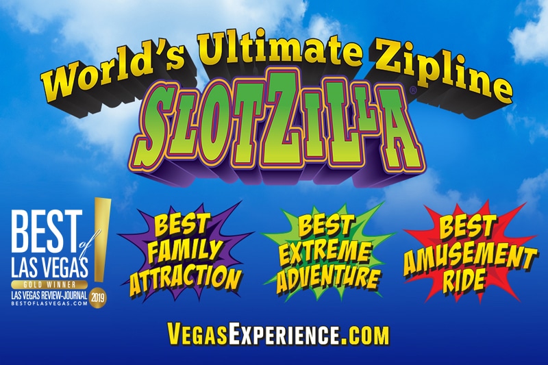 SlotZilla Named Best Zipline in Las Vegas and the Entire World