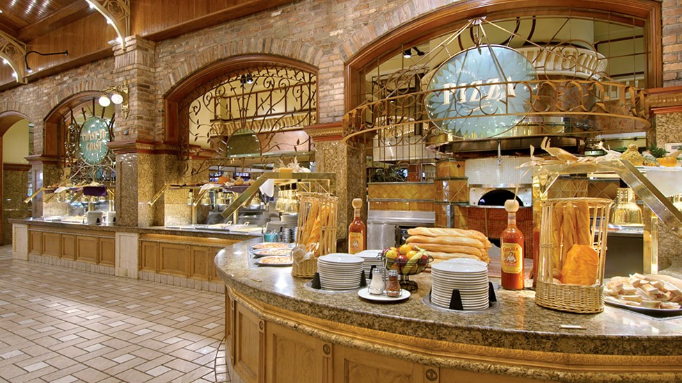 Garden Court Buffet Near Fremont Street Experience