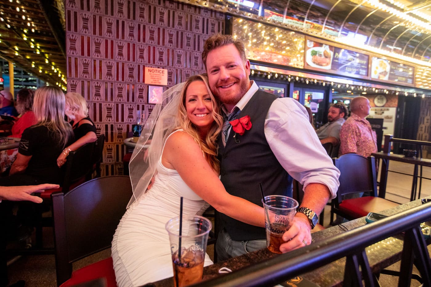 Newley Married Couple on Fremont Street