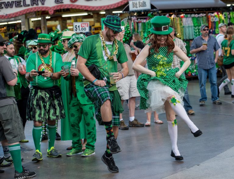 3rd Street St Patricks Day High Energy Dressed Up Crowd 32016 Med Res 1