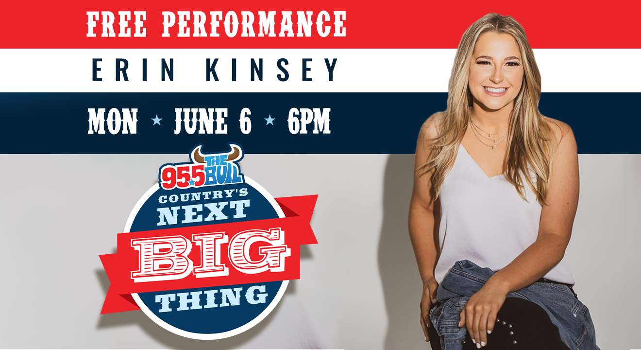 Erin kinsey free concert country's next big thing