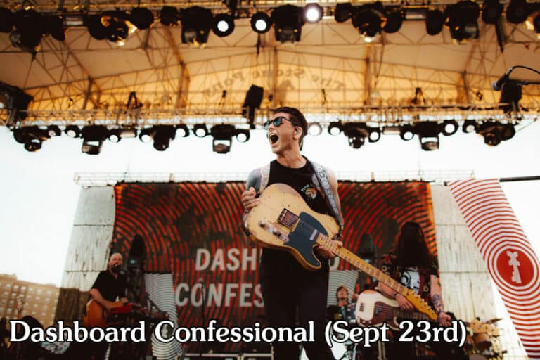 Dashboard Confessional Fremont Street Experience