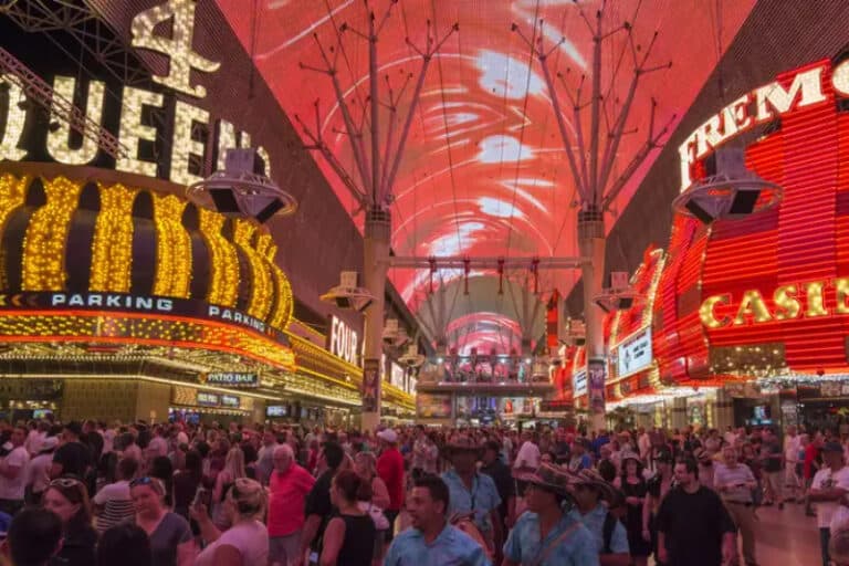 Fremont Street Experience in Downtown Las Vegas