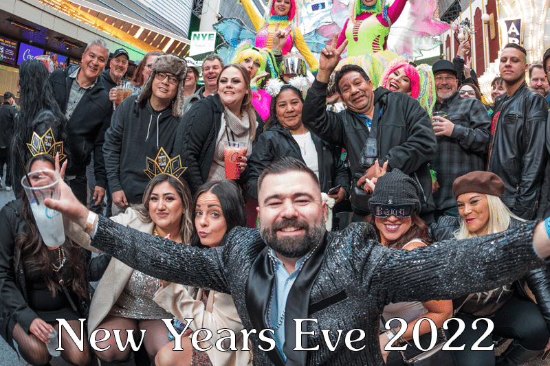 Celebrate at the New Year's Eve Fremont Street Party