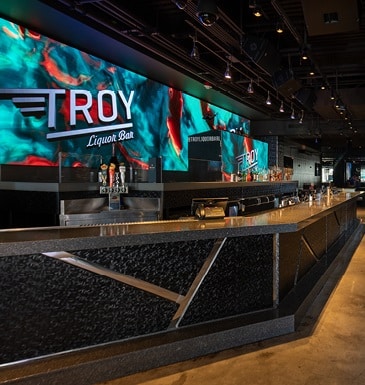 Troy Liquor Bar at Golden Nugget Las Vegas.