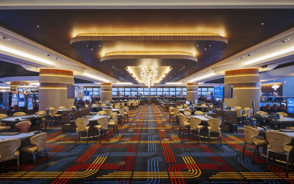 The casino floor at Circa Resort in Las Vegas.
