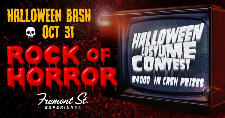 Rock of horror 2024 at fremont street experience