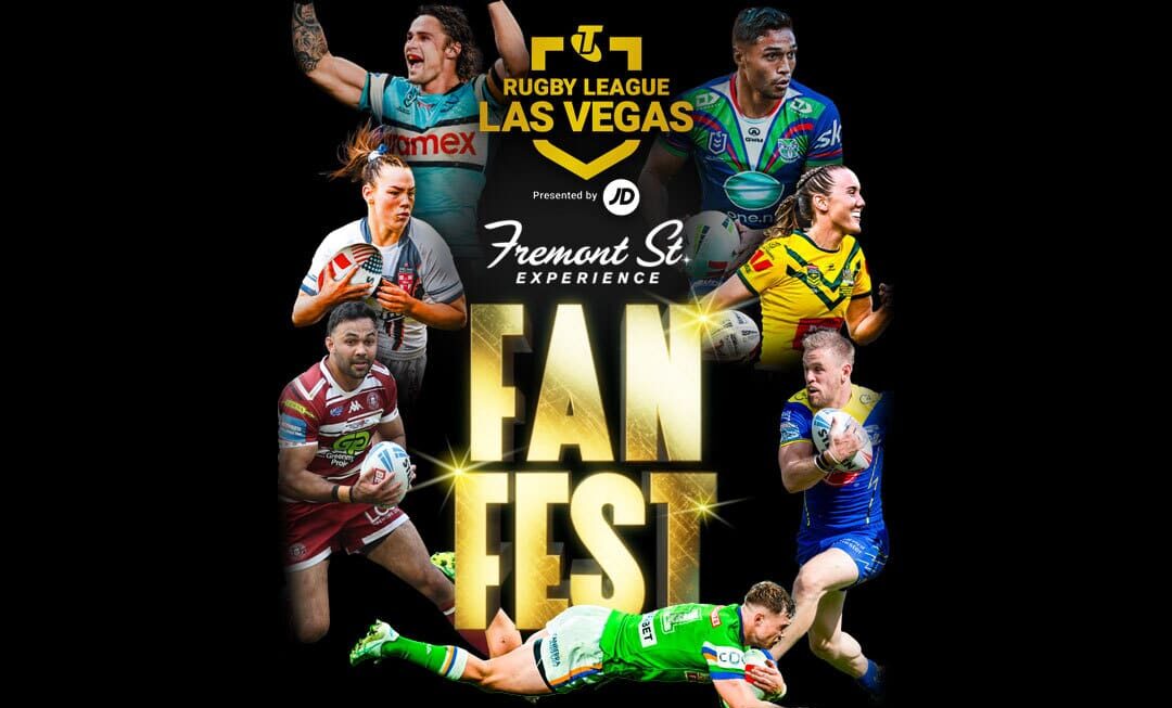 NRL Fan Fest at Fremont Street Experience