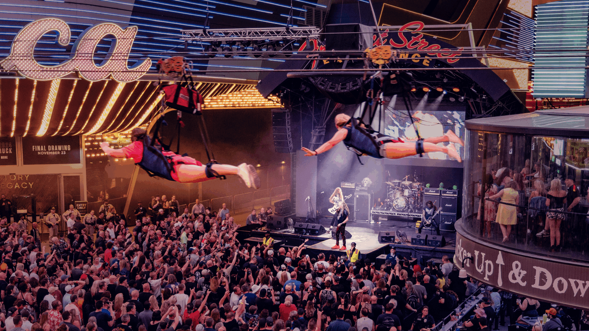 ワイルドライフ Official Site of the SlotZilla Zip Line in Downtown Las Vegas