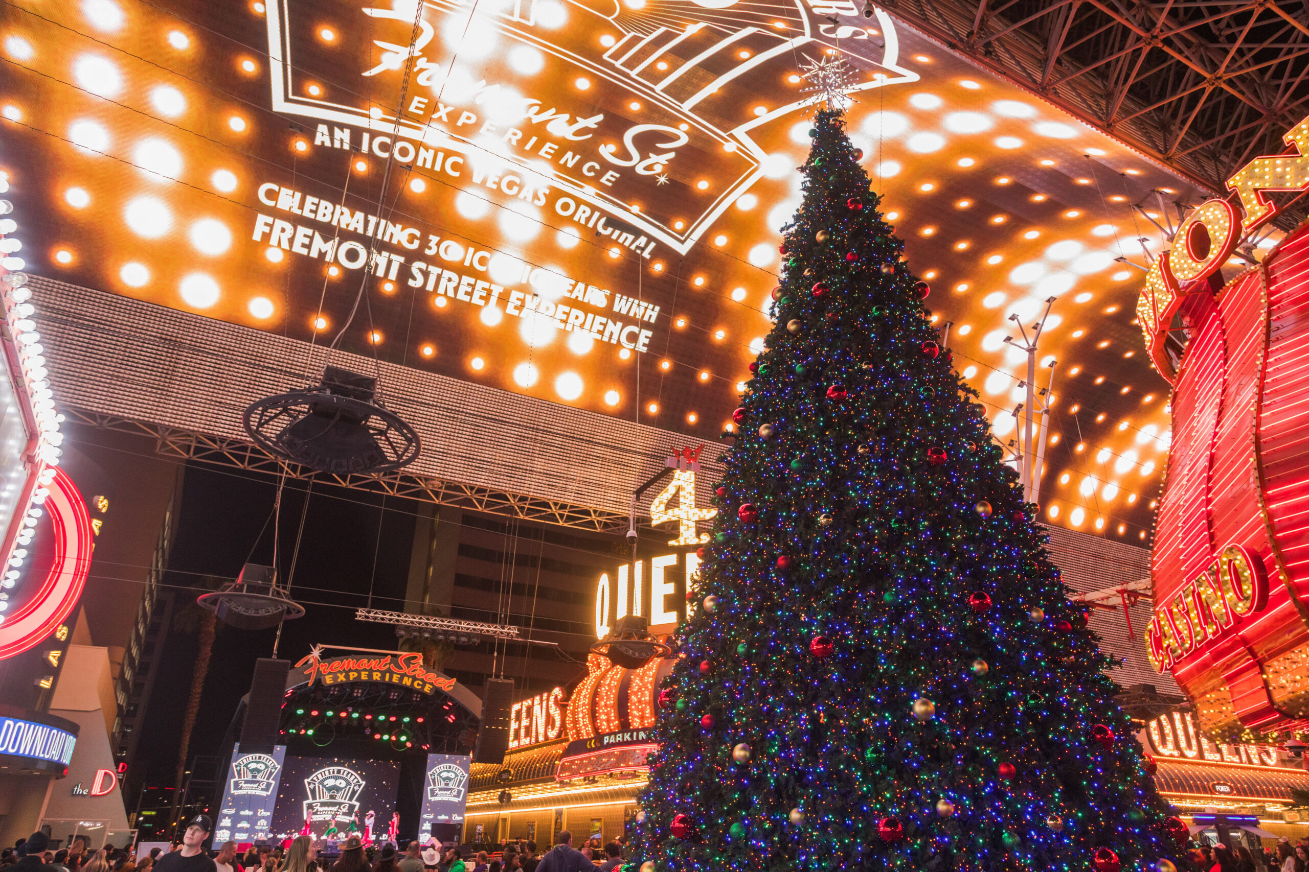 Neon Nights Holiday Lights - A Holiday Village