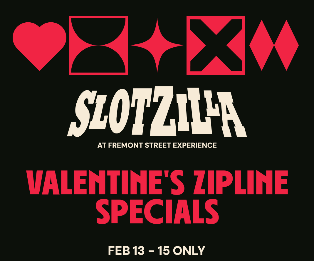 Zipline rides for Valentine's